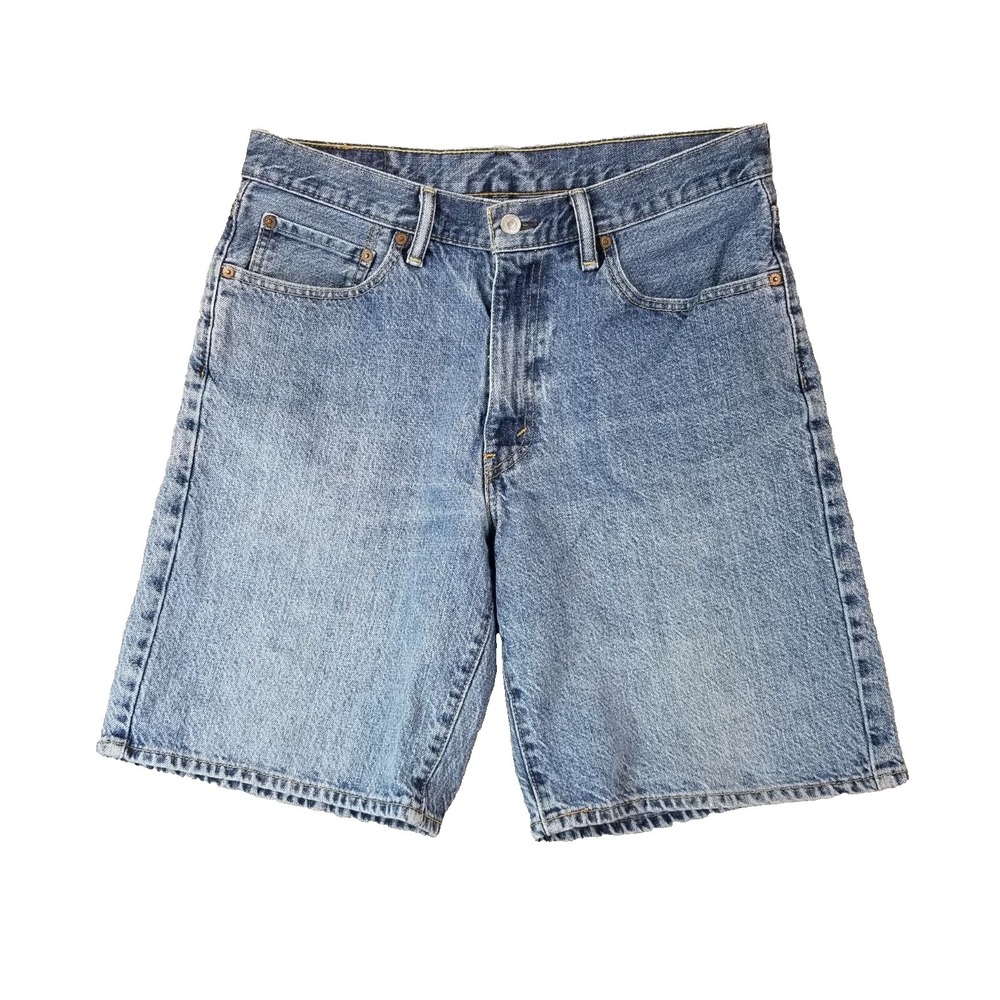 Levi's 550 shorts men's 34x 10 blue‎ denim retro outdoor cotton jeans retro